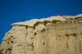 Cappadokia rock towers and cave houses Royalty Free Stock Photo